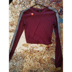 Long Sleeve forever 21 crop top